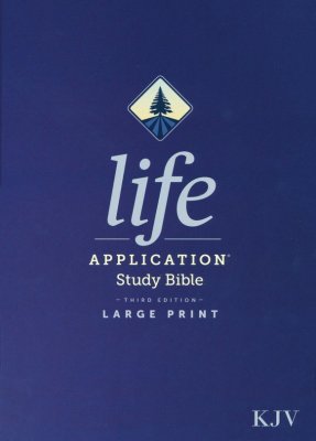 Life Application KJV Large Print Study Bible (Red Letter, Hardcover)