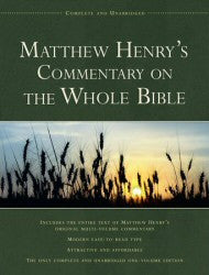 Matthew Henry's Commentary on the Whole Bible - Book Heaven - Challenge Press from SPRING ARBOR DISTRIBUTORS