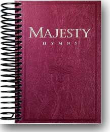 Majesty Hymns (Hymnal) Burgundy Spiral Bound - Book Heaven - Challenge Press from MAJESTY MUSIC, INC.